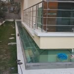 Camlı Paslanmaz Balkon Korkuluğu